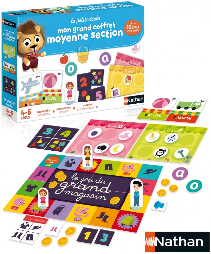 Mon Grand Coffret Moyenne Section -Nathan