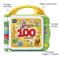 Mon imagier des animaux bilingue – VTech (2-5 ans)