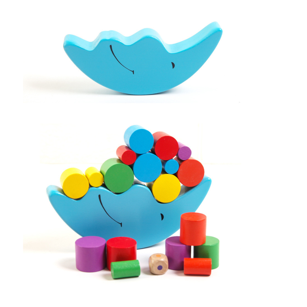 Moon Balance – Jeu d’équilibre en bois