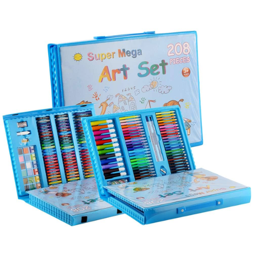 SUPER MEGA ART SET – 208 PIÈCES
