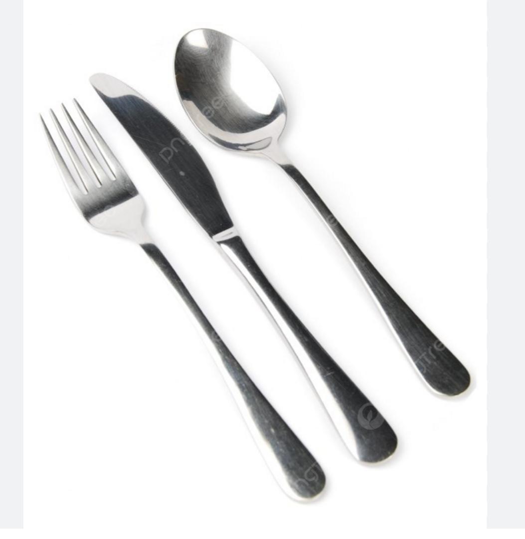 Ensemble de Couverts en Acier Inoxydable (3 pièces)