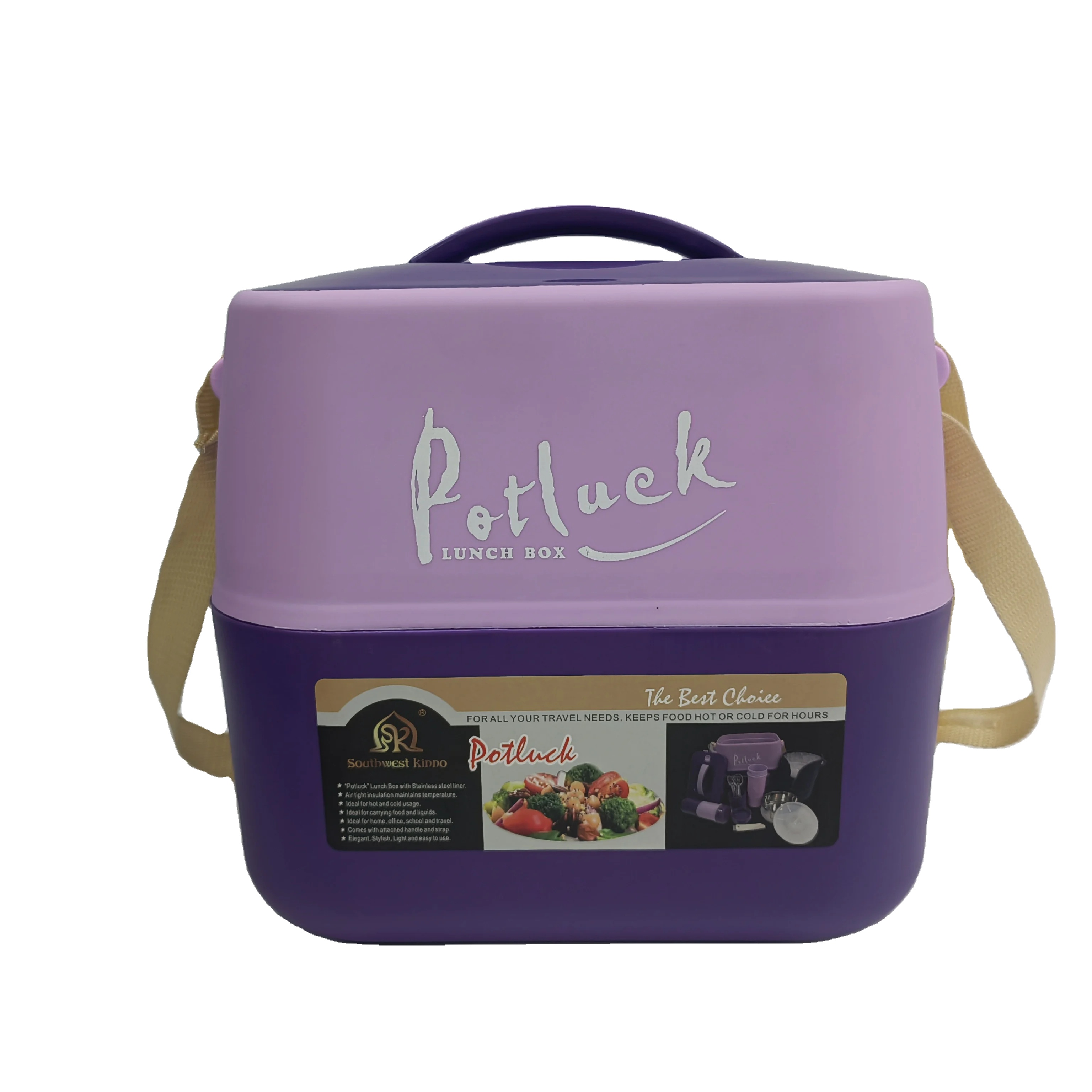 Glacière Potluck à Double Compartiment