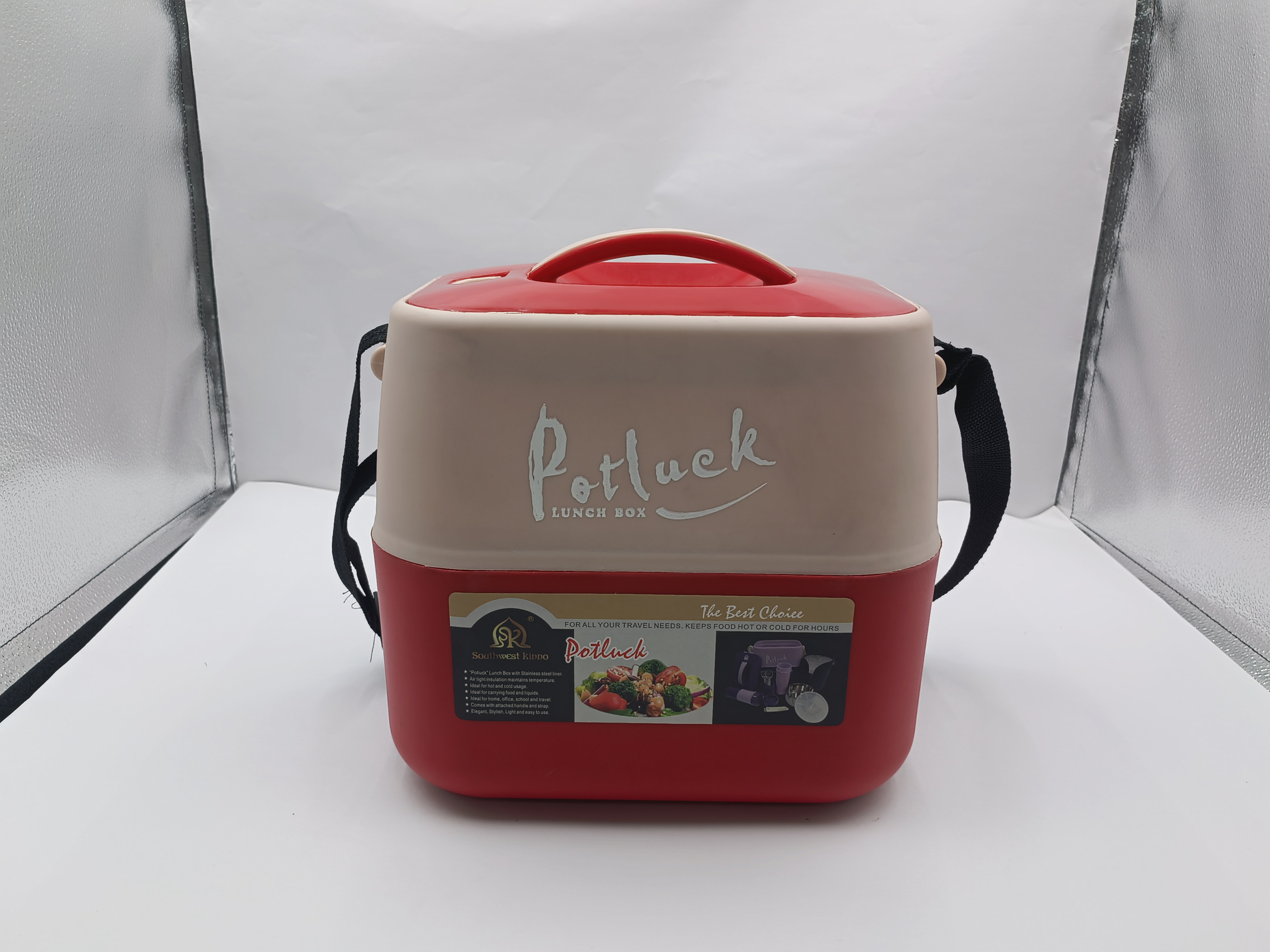 Glacière Potluck à Double Compartiment