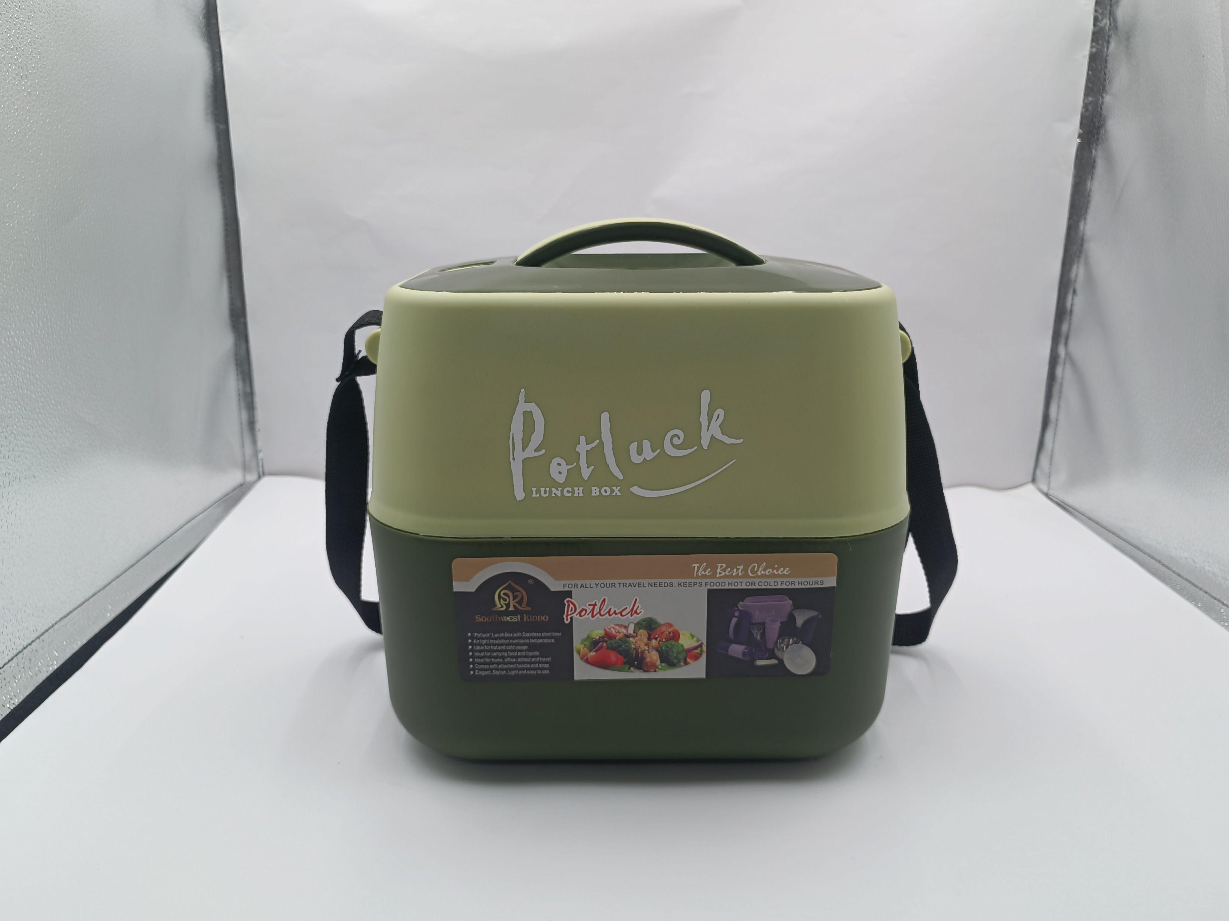 Glacière Potluck à Double Compartiment