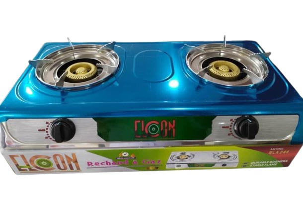 Réchaud à gaz 2 feux ELCON