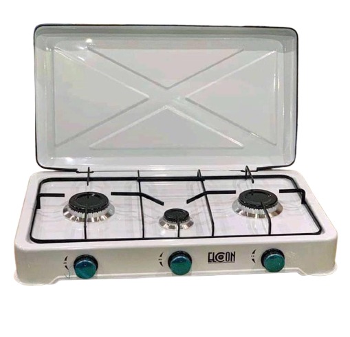 Réchaud à gaz 3 feux ELCON