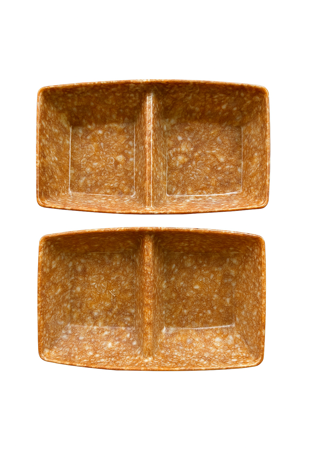 Assiette en Porcelaine 2 Compartiments