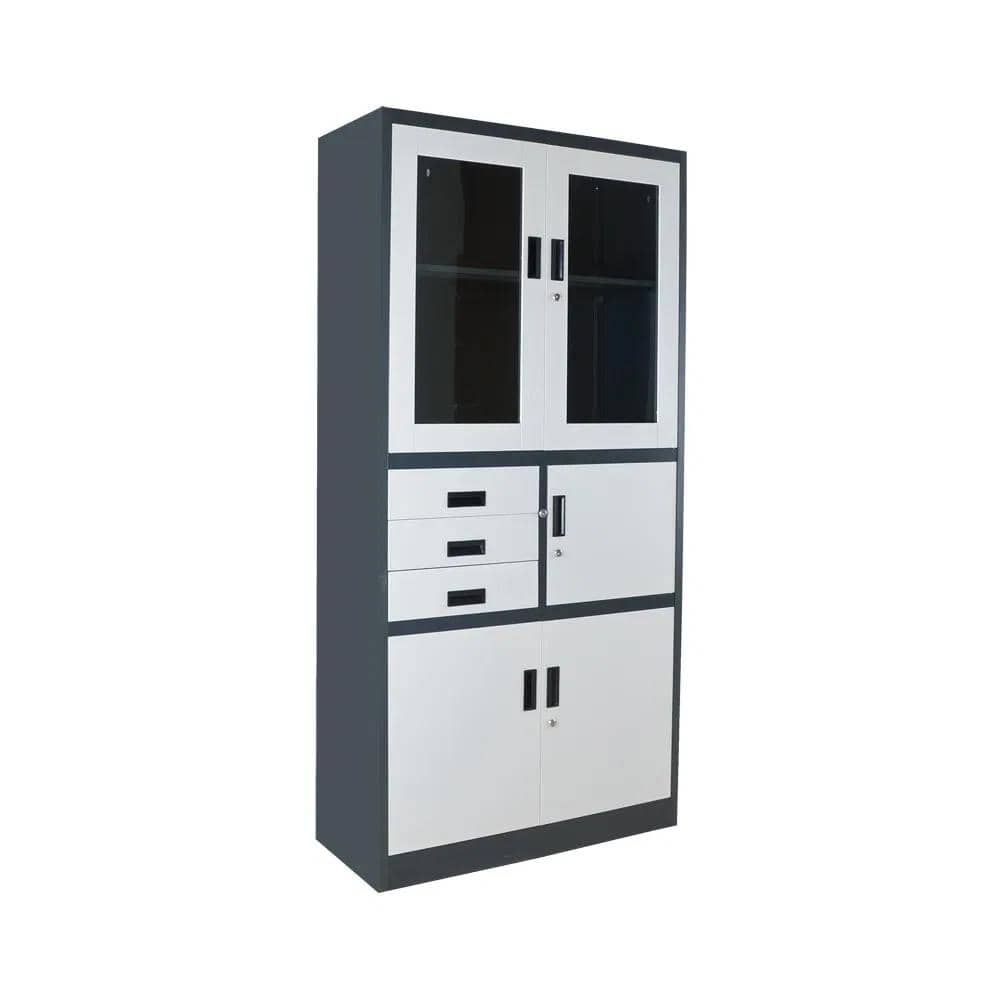 Armoire Métallique Semi-Vitrée