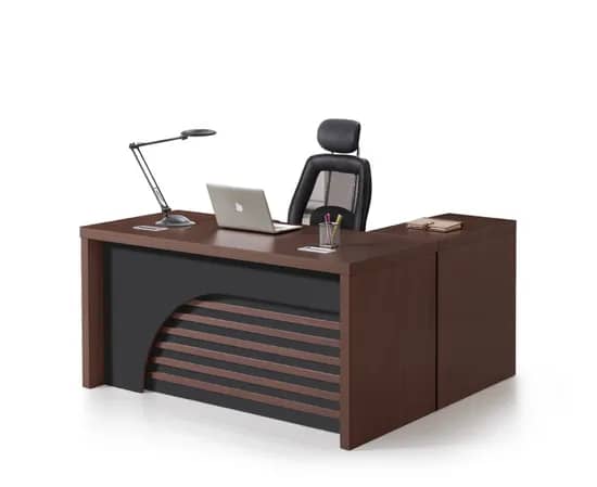 Bureau Importé avec Retour & Caisson (1m40)