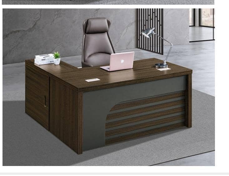 Bureau Importé avec Retour & Caisson (1m80)