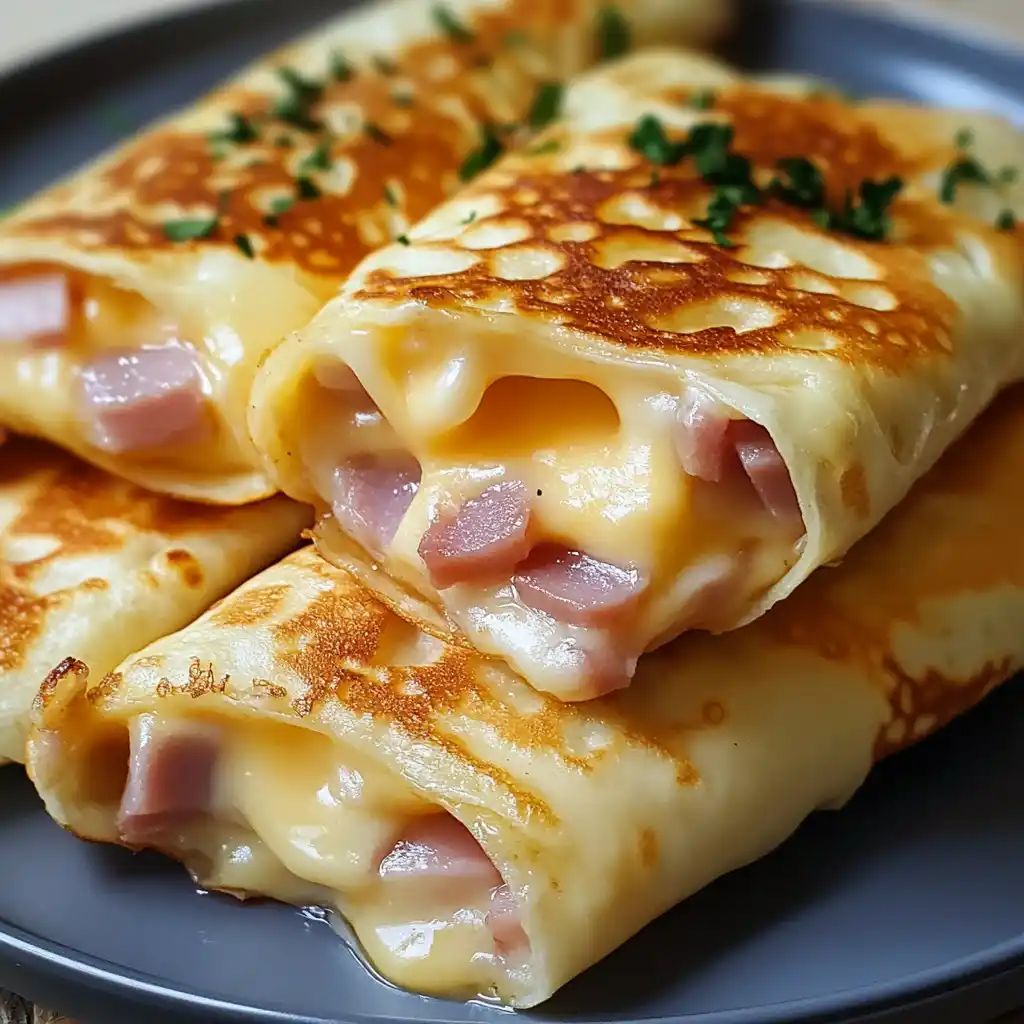 02 Crêpe jambon fromage 