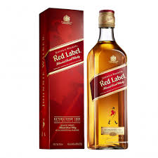Johnnie Walker Red Label – Blended Scotch Whisky 700 ml avec Carton