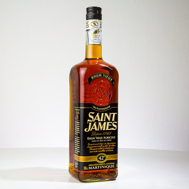 Saint James Rhum Vieux Agricole – 42° sans verre