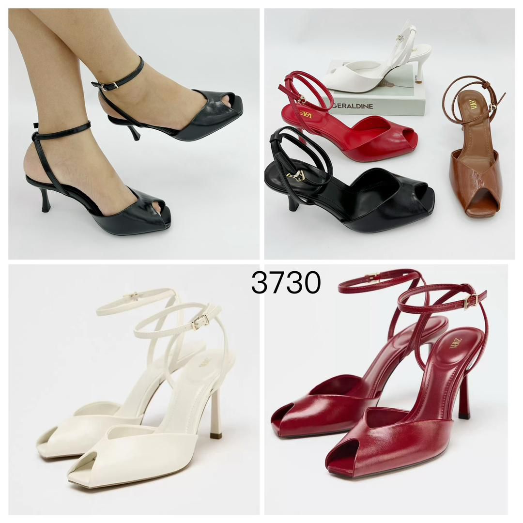 Sandales à talons ouverts – Élégance & Confort