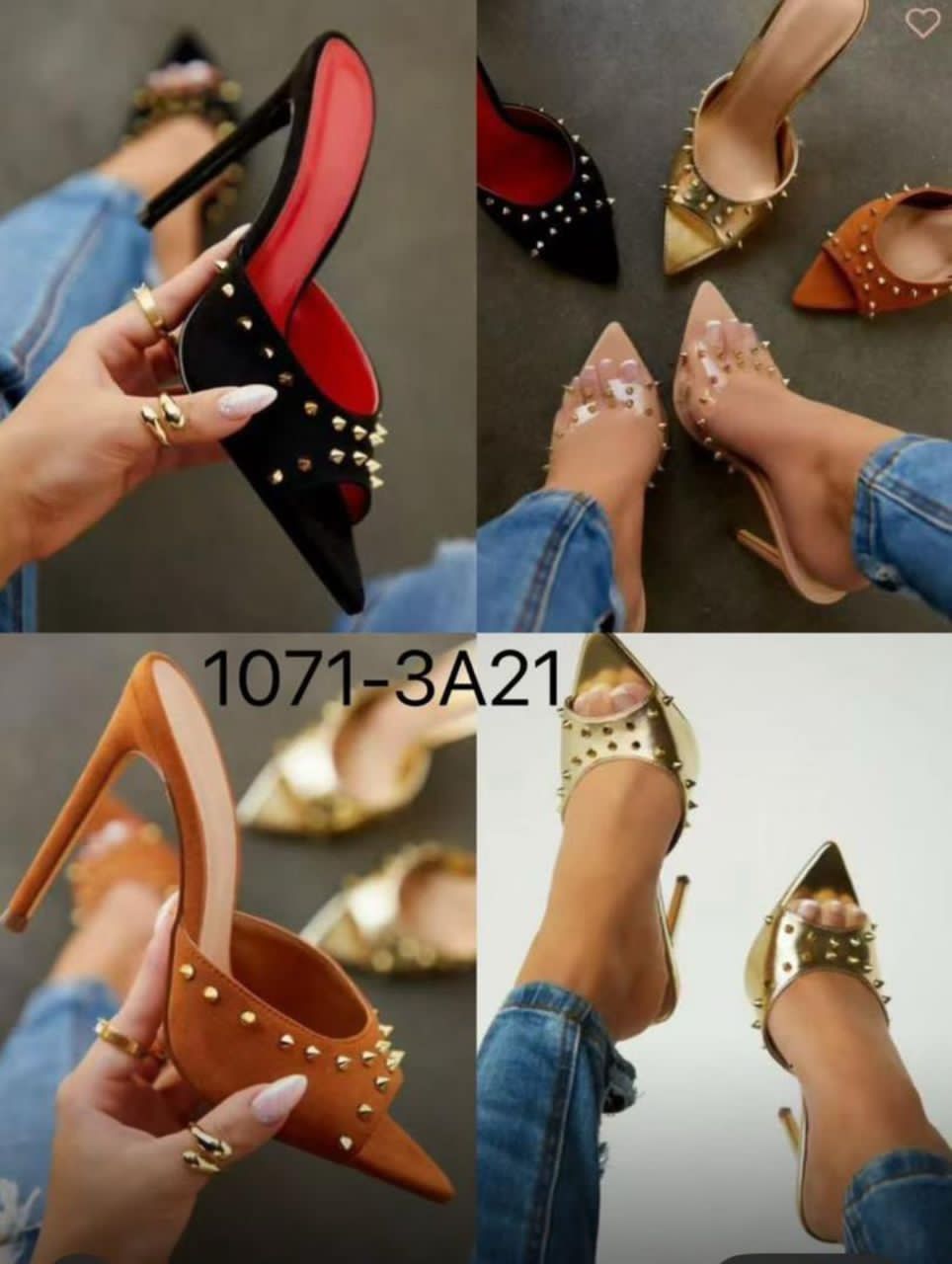 Mules à talon femme