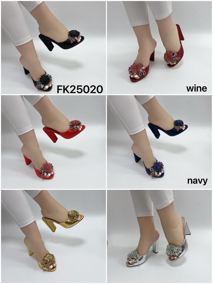 Mules à talon femme