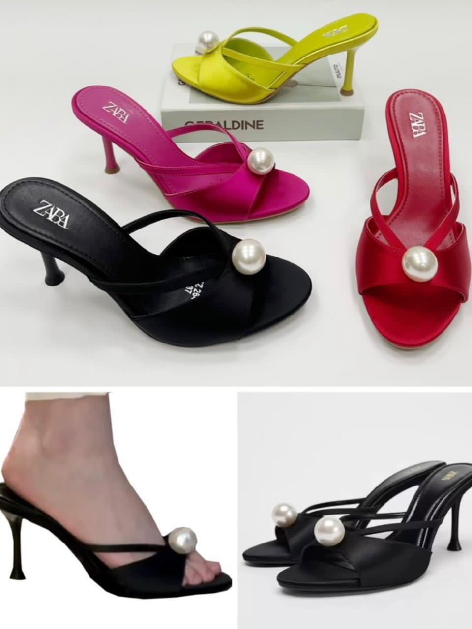 Mules à talon femme