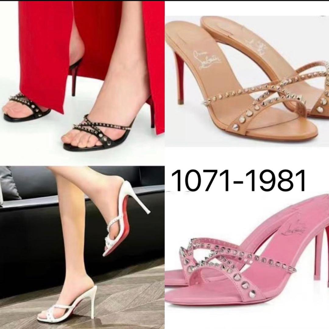 Mules à talon femme