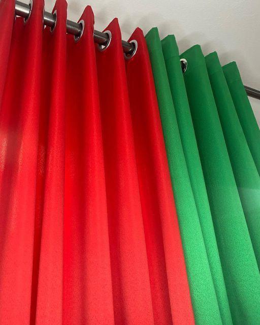 RIDEAUX UNIS MODERNES – COLLECTION COULEURS VIVES