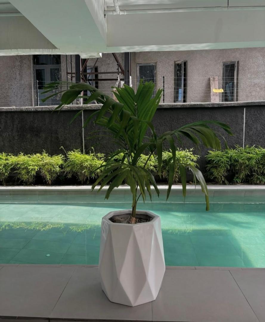 Plante Décorative Artificielle avec Pot Design Moyen