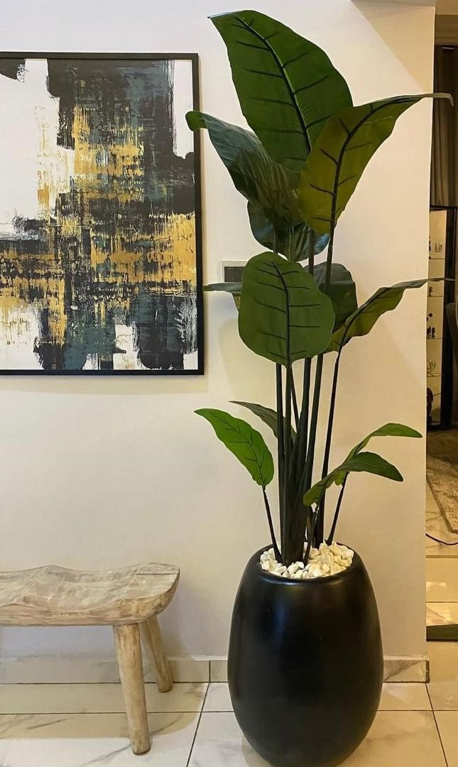 Plante Décorative Artificielle avec Pot Design Moyen
