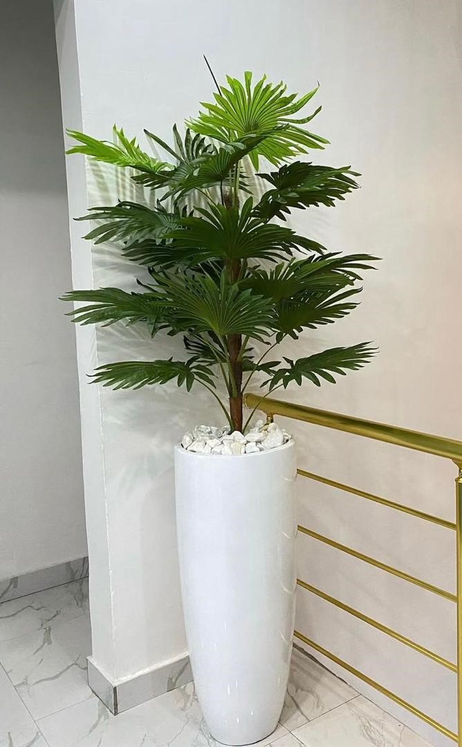 Plante Décorative Artificielle avec Pot Design Grand