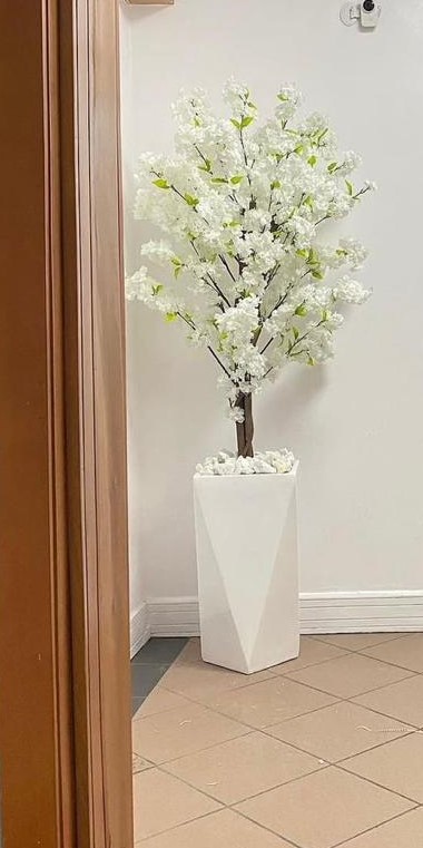 Plante Décorative Artificielle avec Pot Design Grand