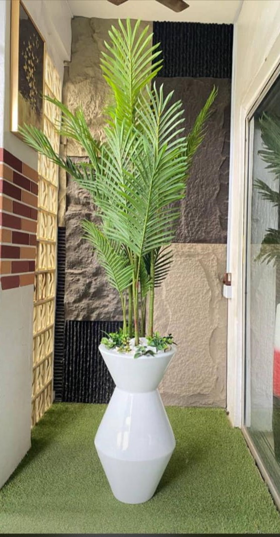 Plante Décorative Artificielle avec Pot Design Grand