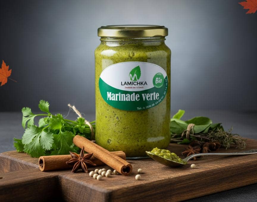 Marinade Verte Bio