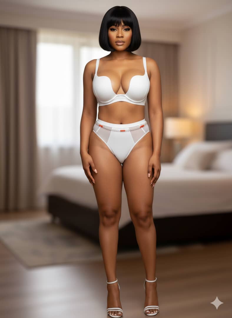 Ensemble Lingerie Blanc (Soutien-Gorge & Slip)