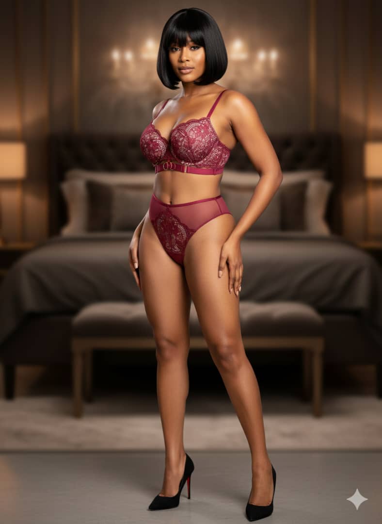 Ensemble Lingerie Femme – Passion Rubis