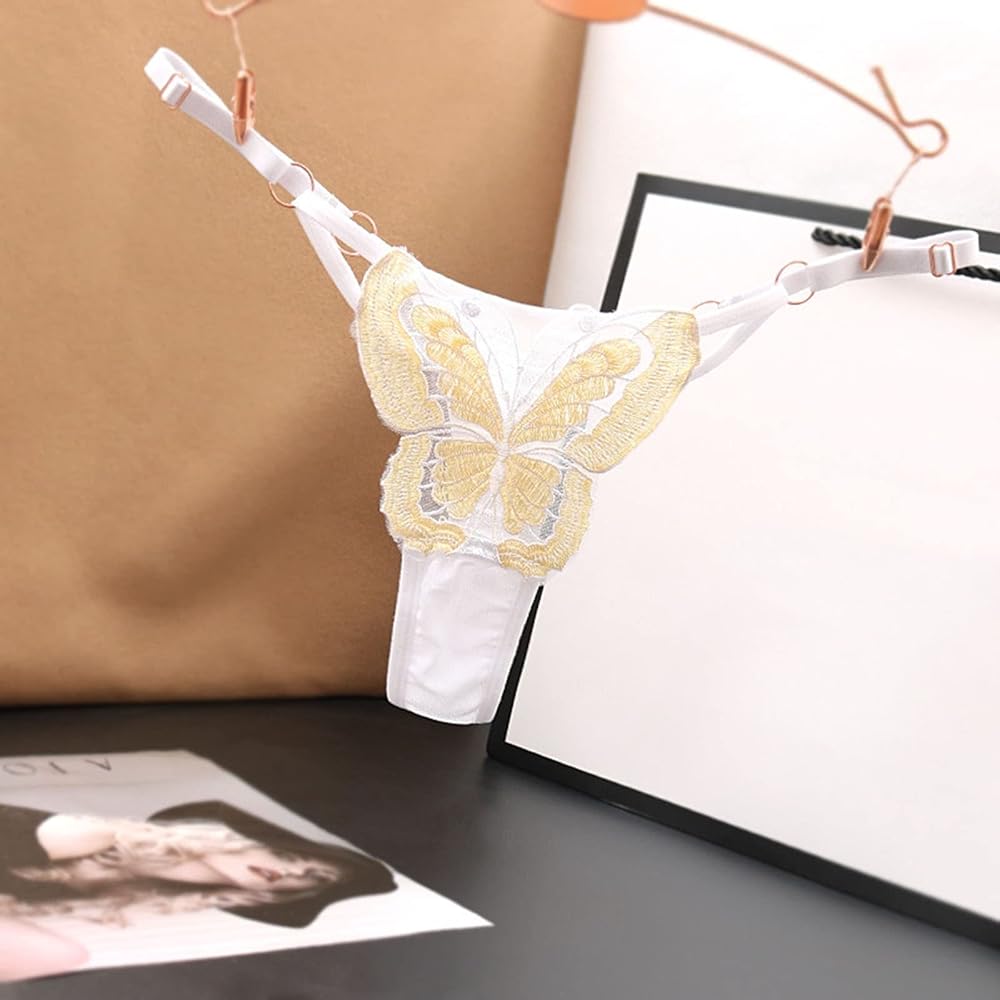 String Papillon Brodé – Lingerie Sexy