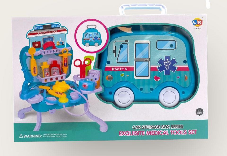 Coffret Ambulance Médicale – Exquisite Medical Tools Set