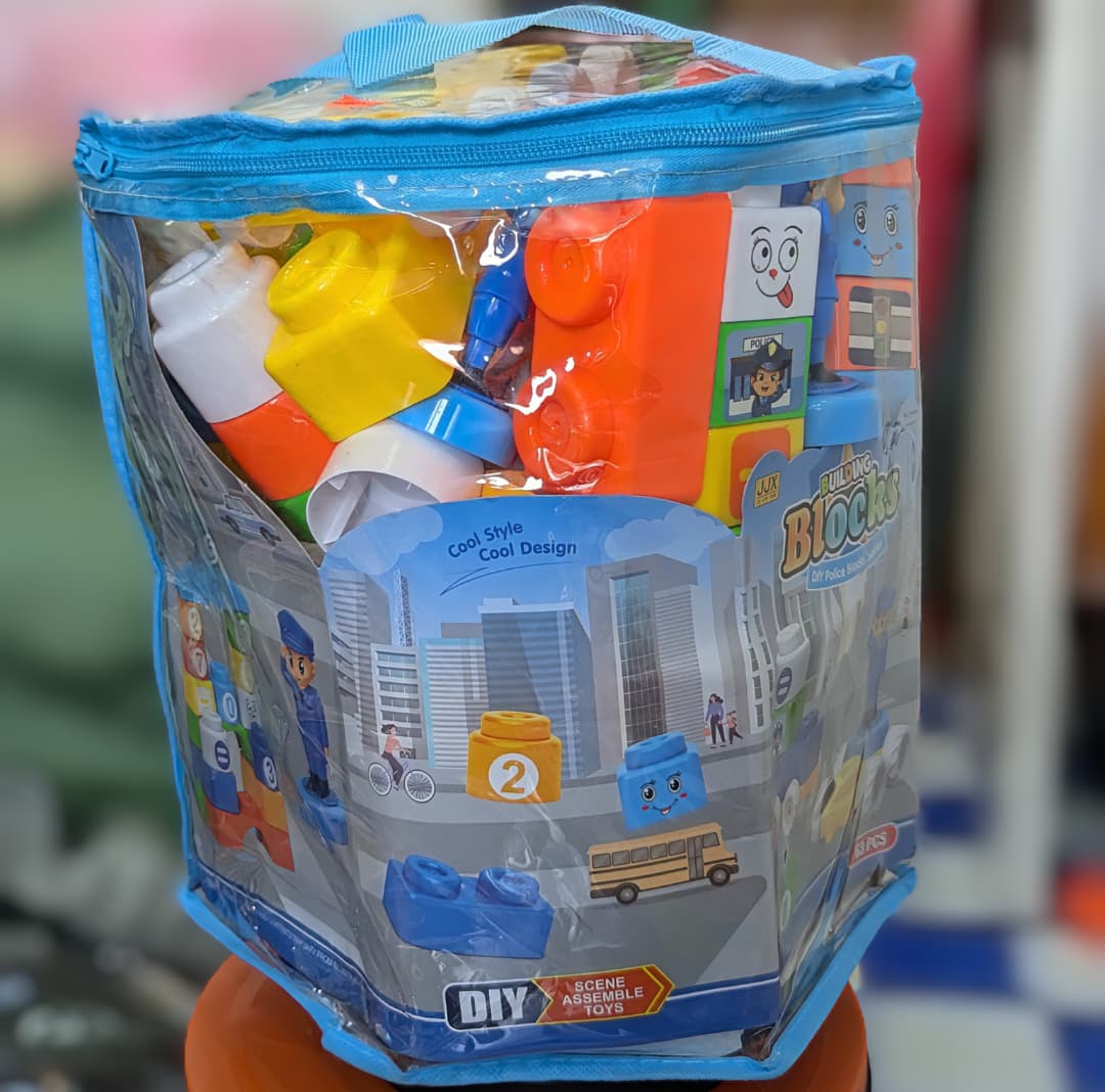 Ensemble de Blocs de Construction DIY pour Enfants