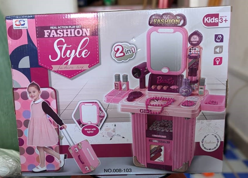 Fashion Style – Real Action Play Set (2 en 1)