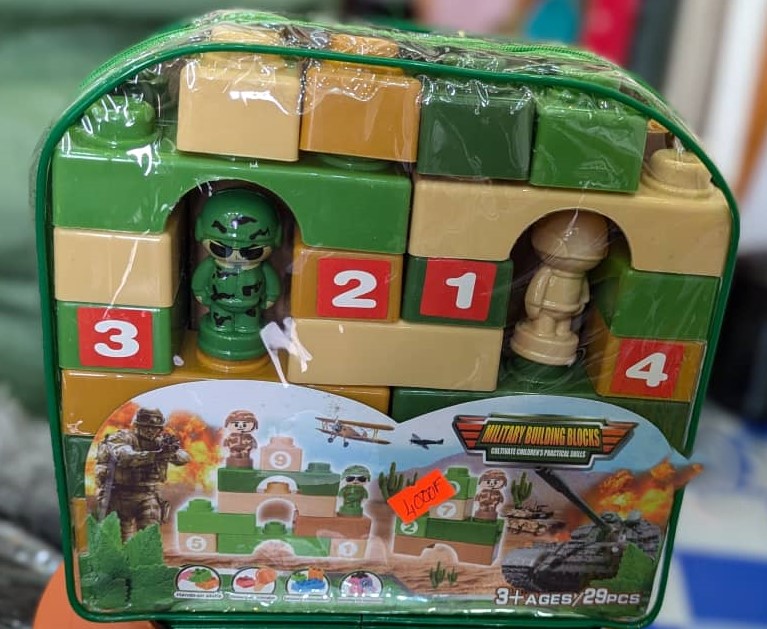 Jeu  de Construction Militaire pour Enfants