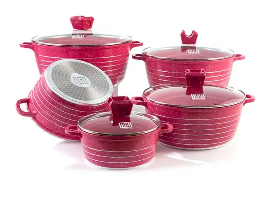 Ensemble de casseroles de Cuisine NGG – série de 5