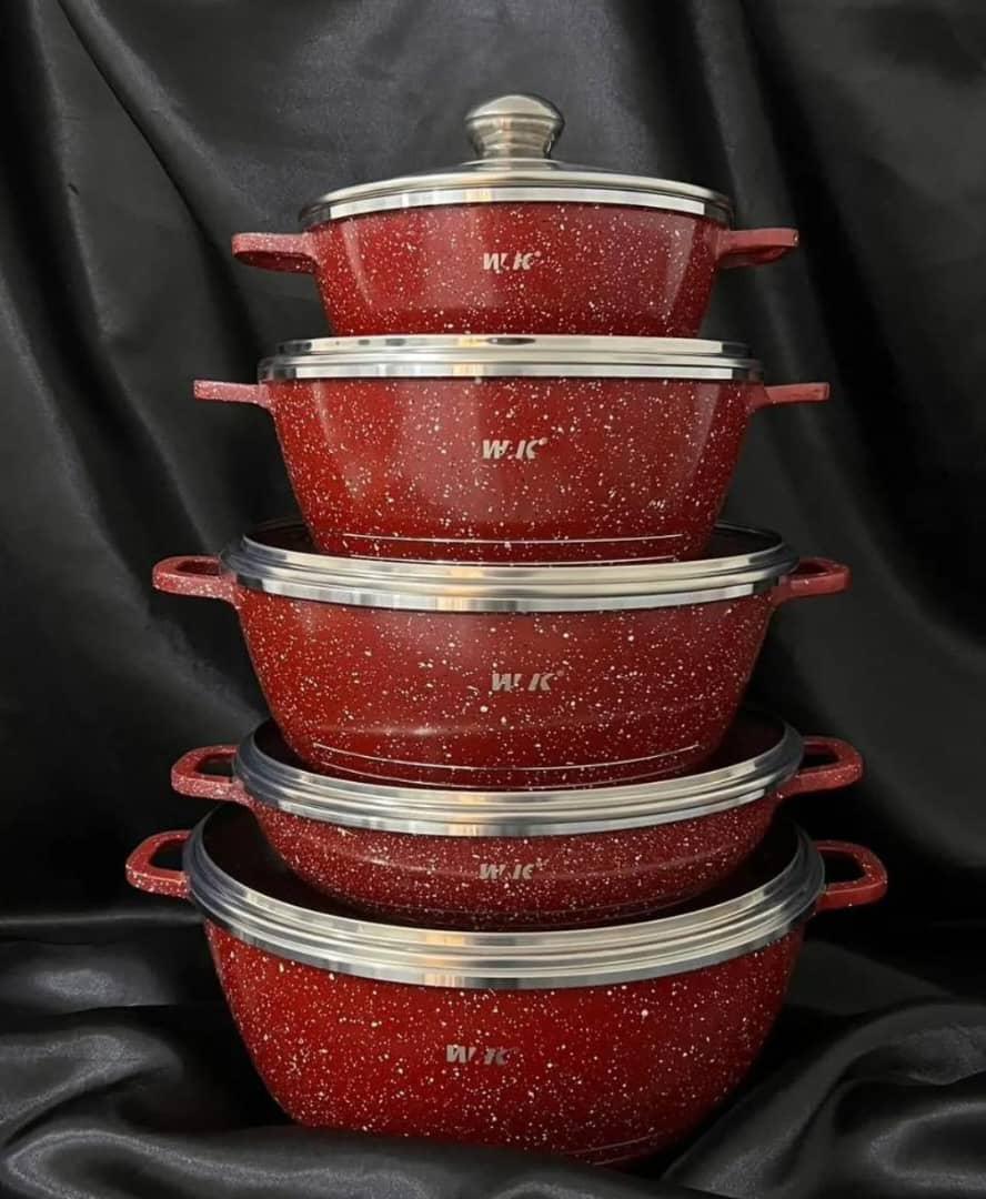 Série de 5 Casseroles avec Couvercles