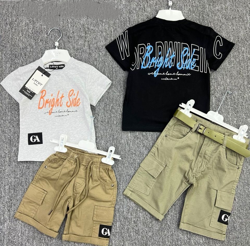 Ensemble Enfant T-shirt & Short – Confort et Style