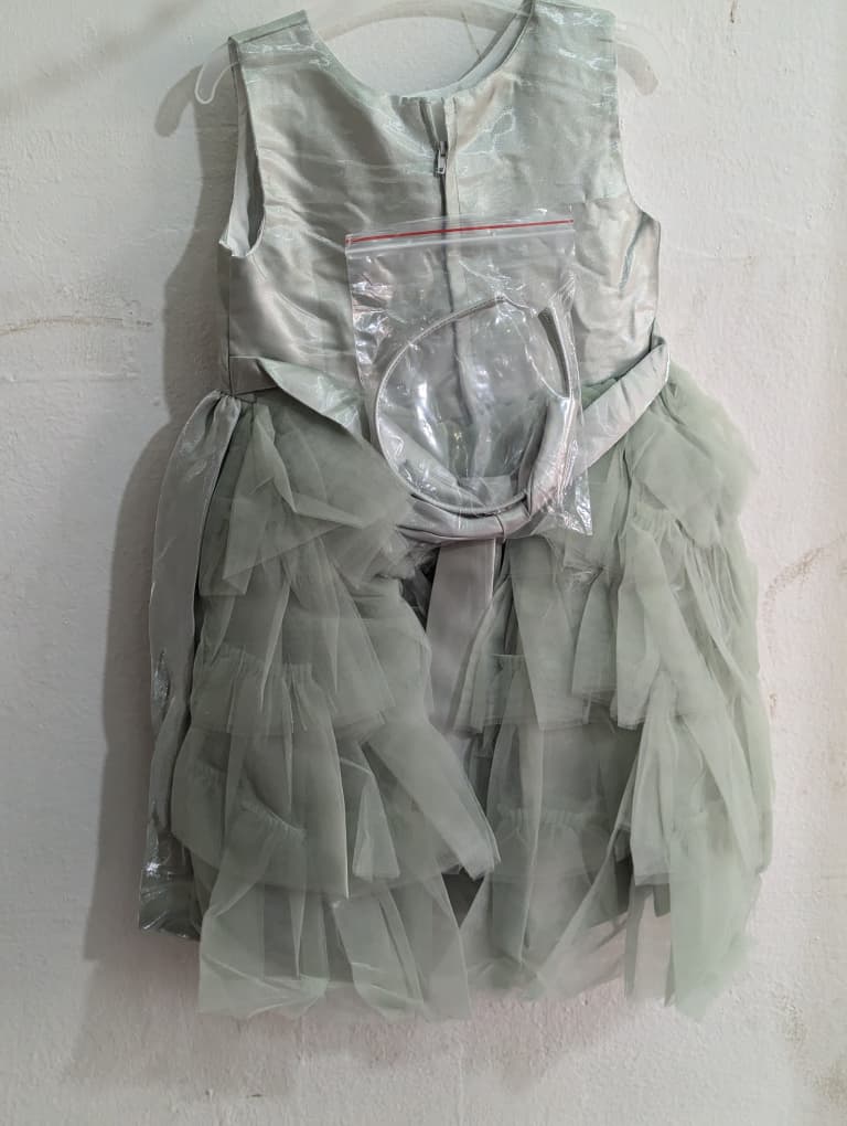 Robe de Cérémonie Fille avec Nœud Élégant