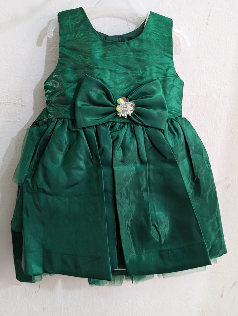 Robe de Cérémonie Fille avec Nœud Élégant