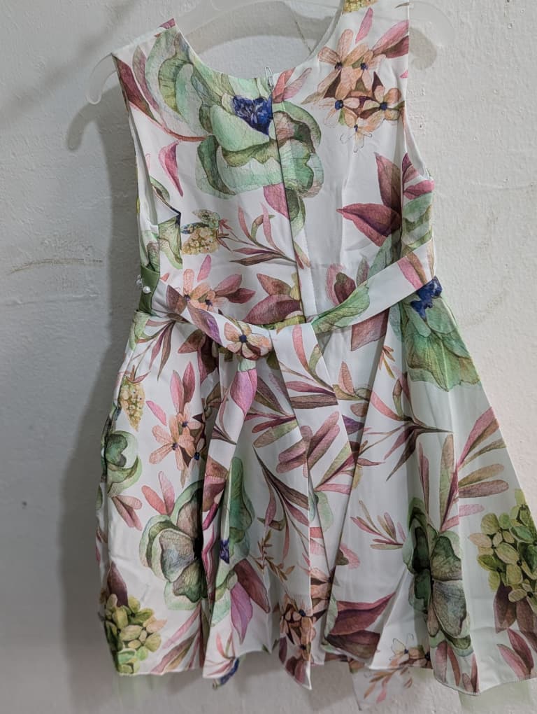Robe Fille Fleurie Élégante YolyYole