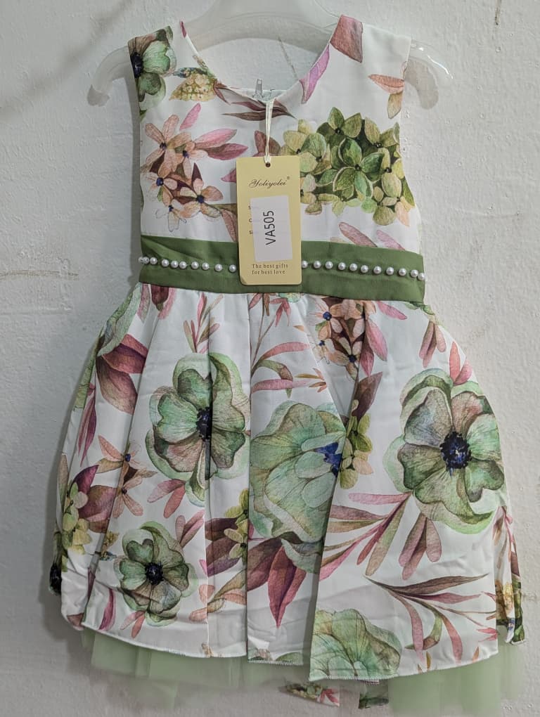 Robe Fille Fleurie Élégante YolyYole