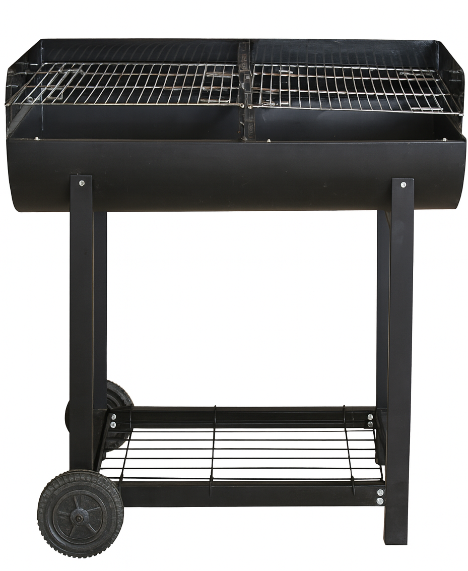 Barbecue Grill Métallique sur Roues