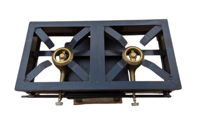 Réchaud à Gaz Double Feu – Structure Métallique Renforcée