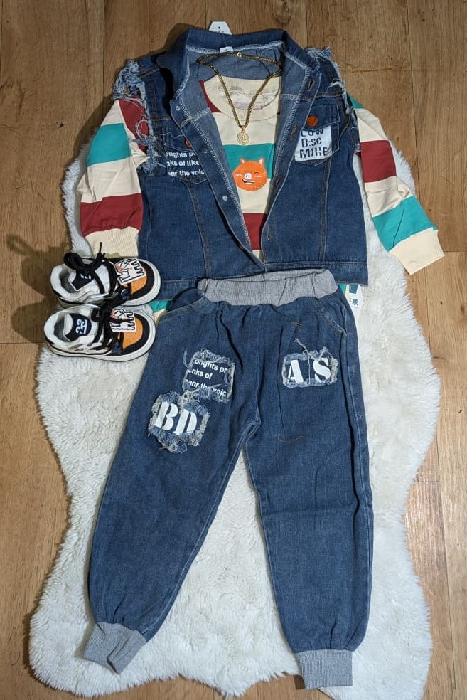 Ensemble Enfant – Style Denim & Streetwear