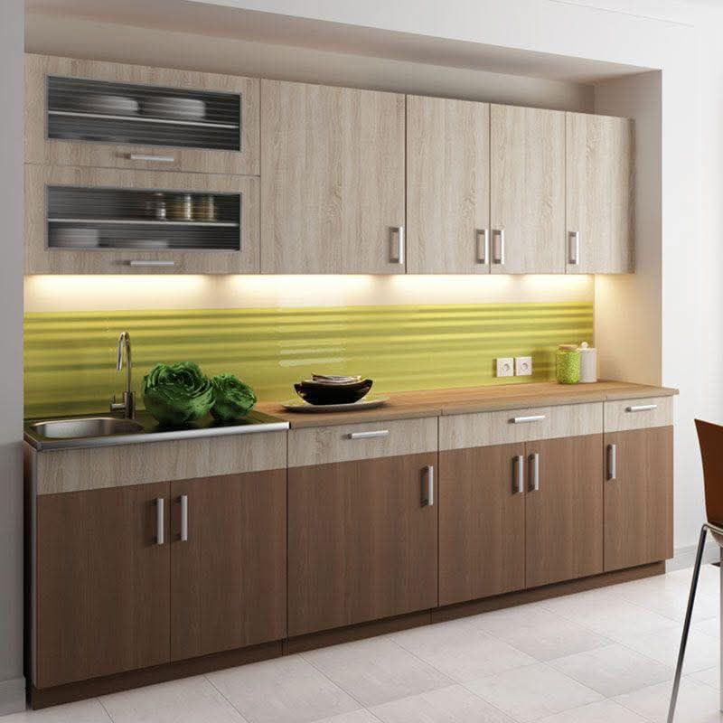 Ensemble de Cuisine Moderne Murale & Basse