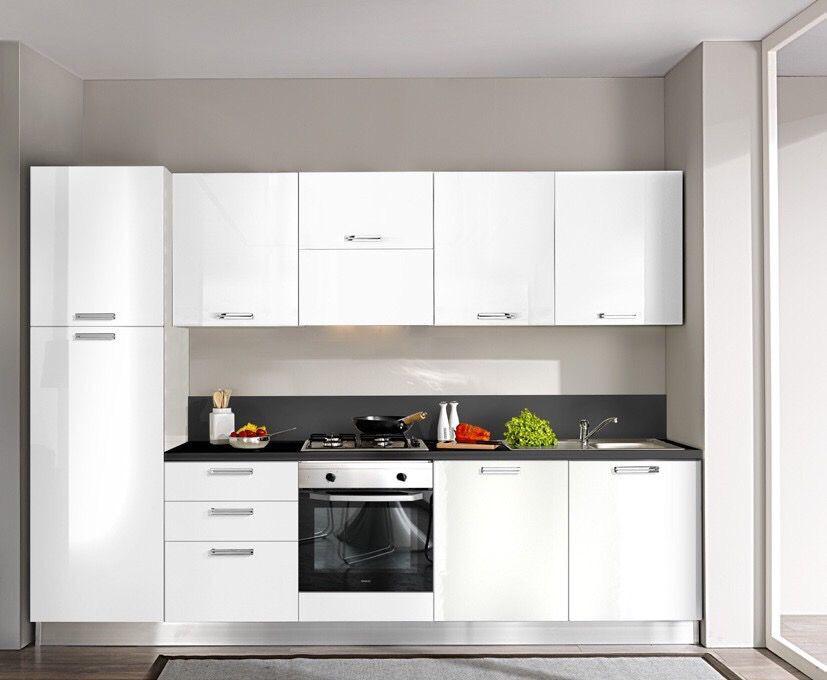 Cuisine Moderne Blanche Laquée