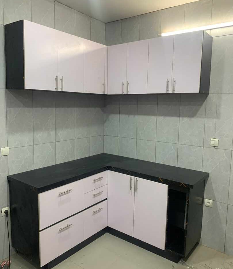 Ensemble de Meubles de Cuisine d’Angle