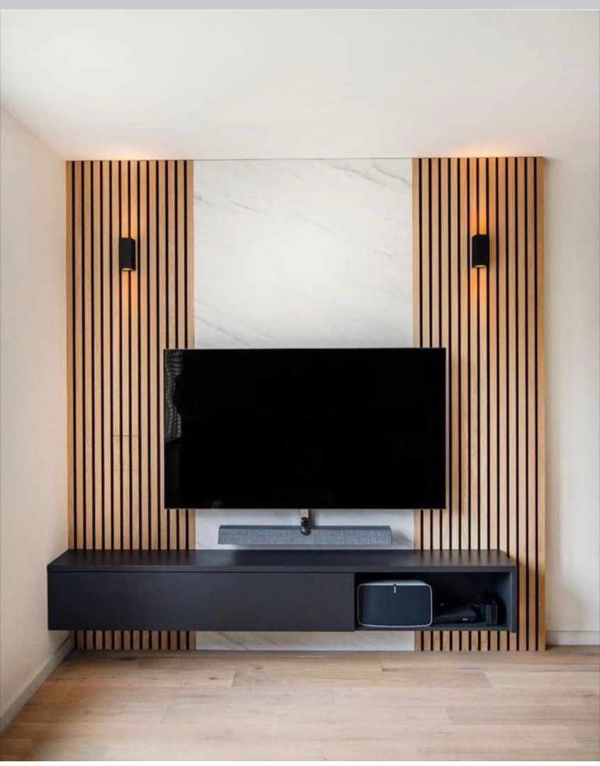 Meuble TV Mural Design Moderne